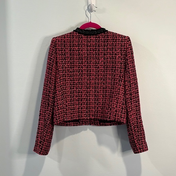 Alice + Olivia Kidman Tweed Jacket XS - Picture 5 of 5